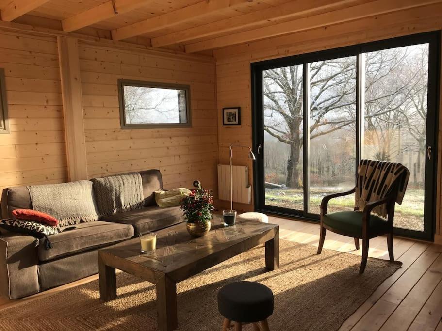 Maison De Bois En Pleine Nature A 20 Min De Beaune Montceau-et-Echarnant Екстериор снимка