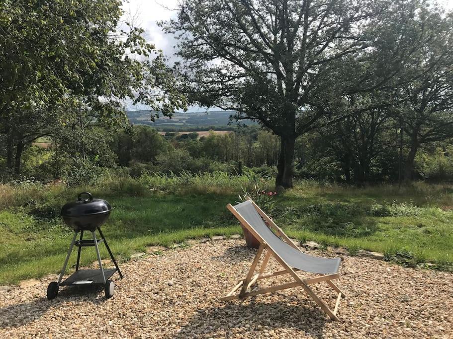 Maison De Bois En Pleine Nature A 20 Min De Beaune Montceau-et-Echarnant Екстериор снимка