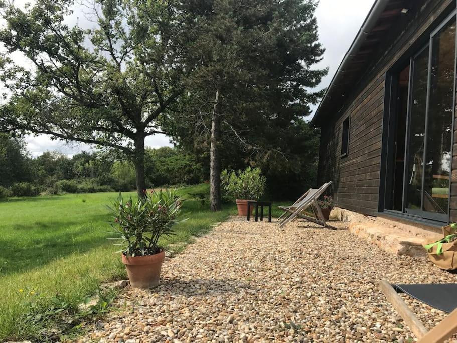Maison De Bois En Pleine Nature A 20 Min De Beaune Montceau-et-Echarnant Екстериор снимка